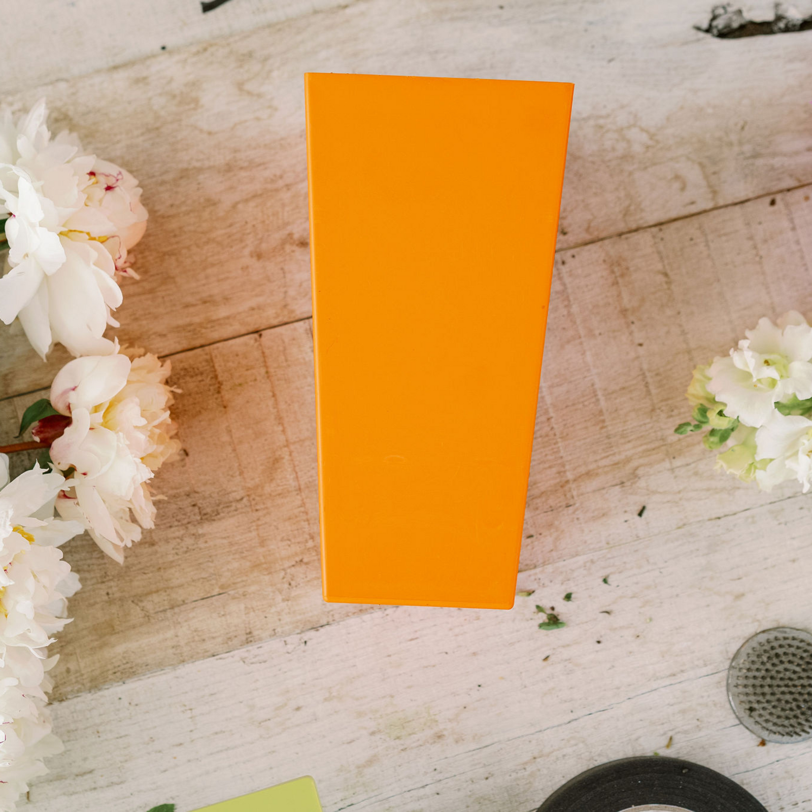 Tall Tapered Vase 320 orange