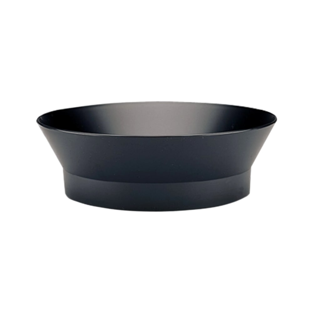 Mini Wok Black Flower Pot