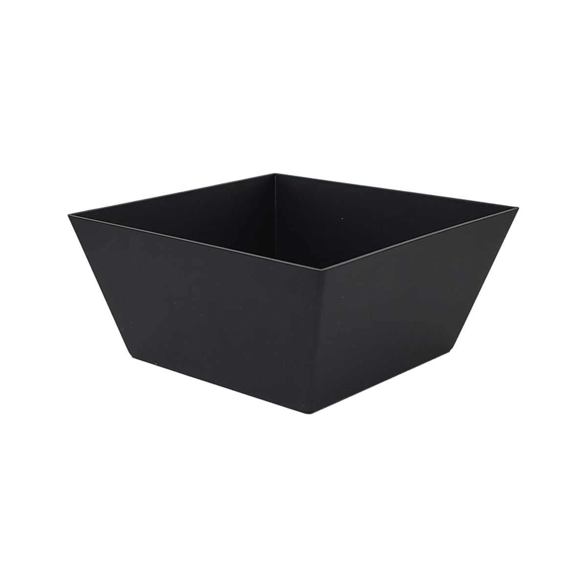 Square Tapered Bowl in black