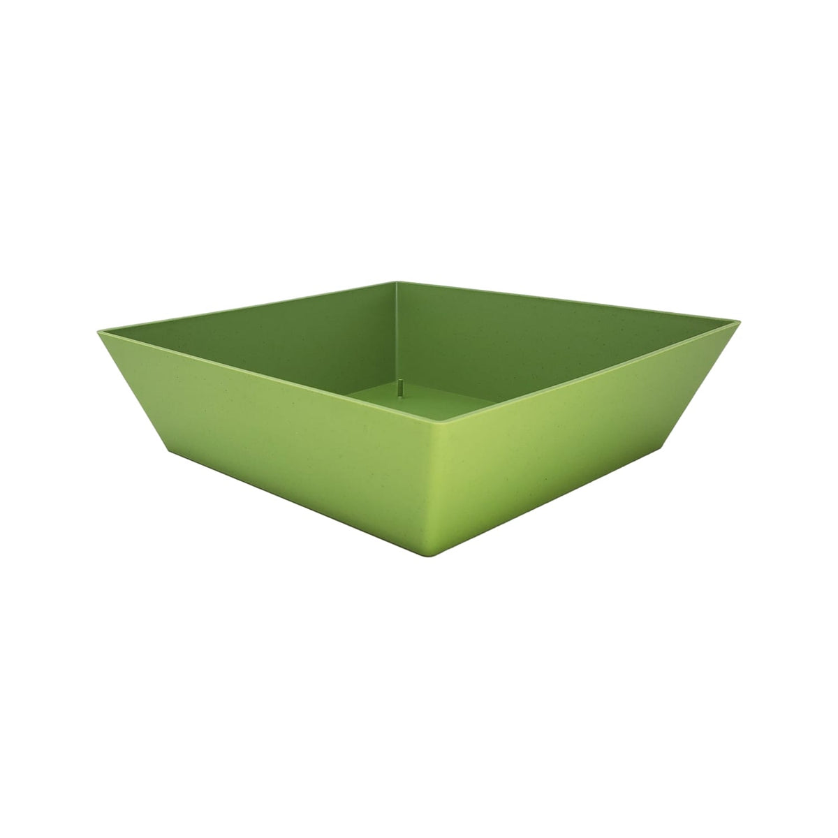 Tapered Tray floral container in bamboo green