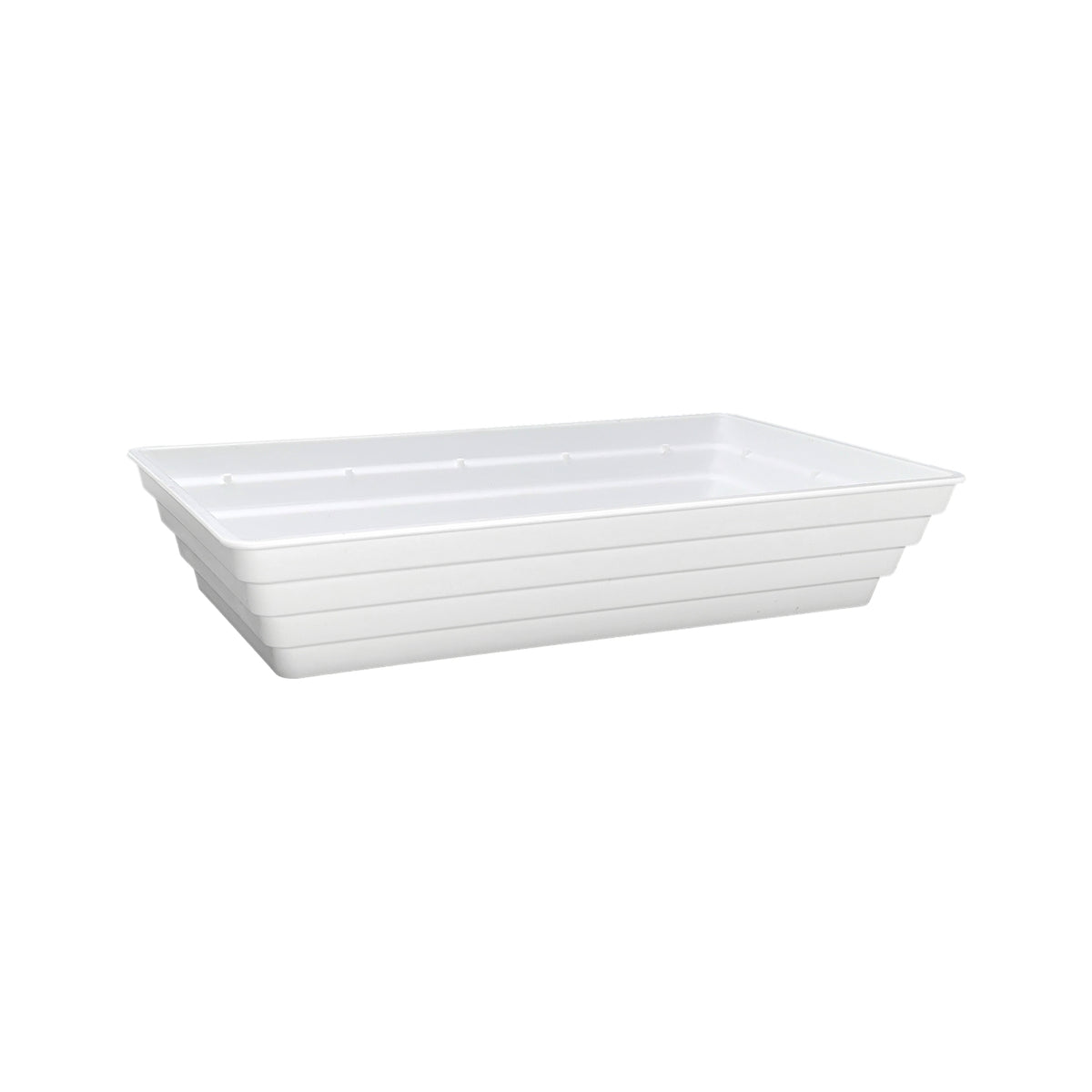 white rectangular 10" x 5" ringware tray