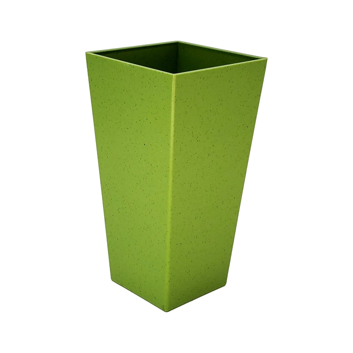 Tall Tapered Vase in bamboo green