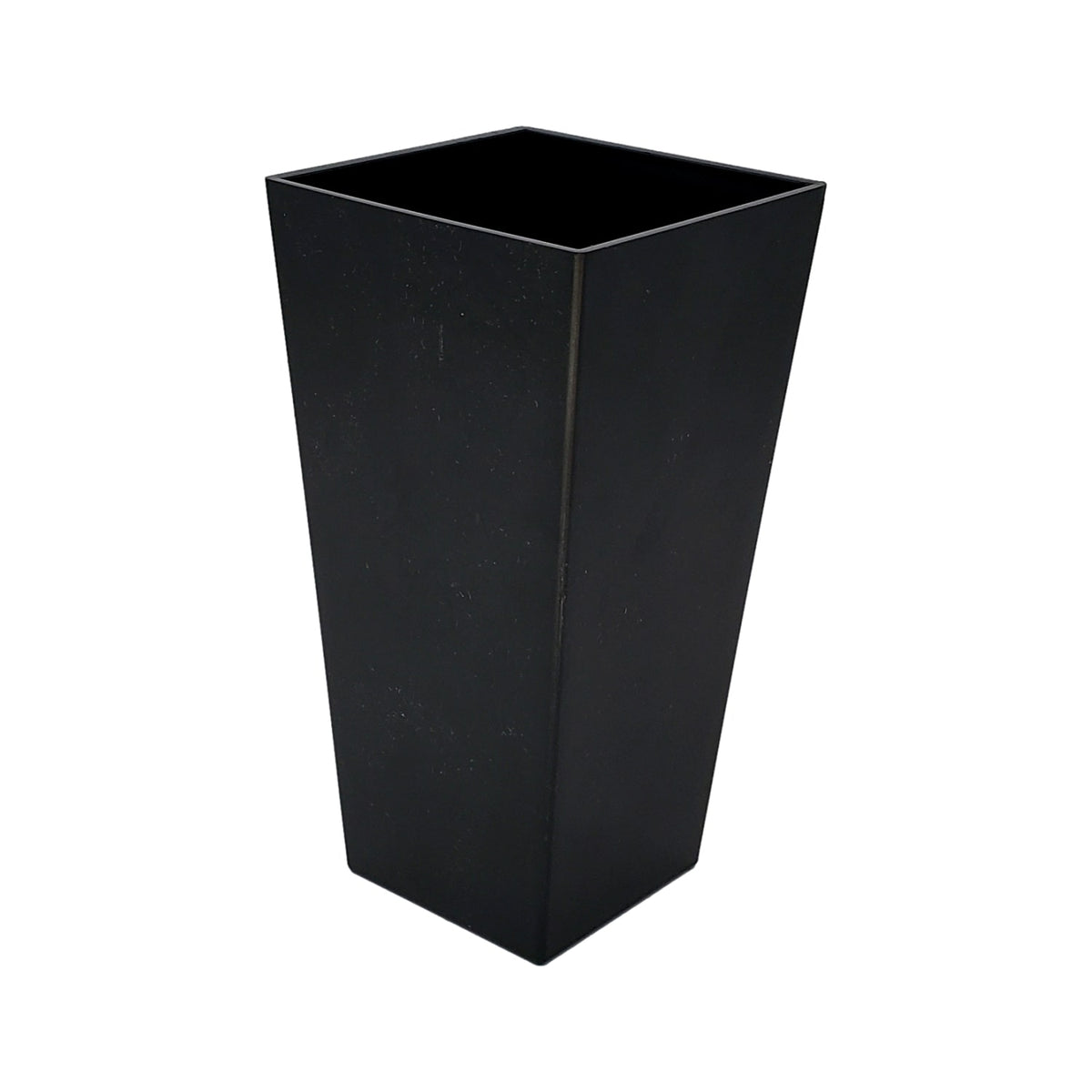 Tall Tapered Vase in black