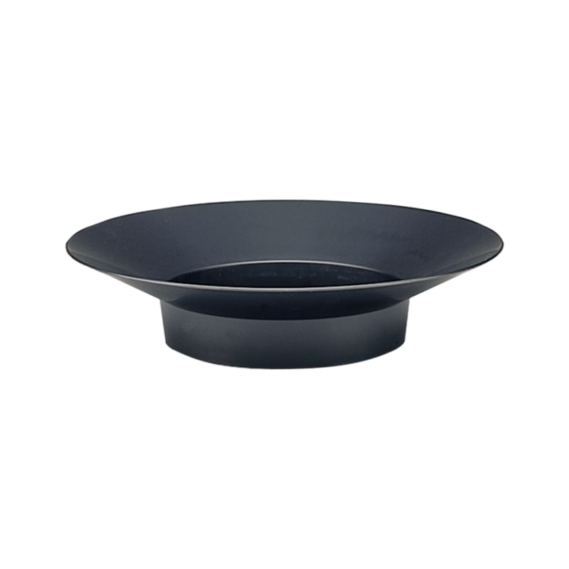 Medium Wok floral container in black