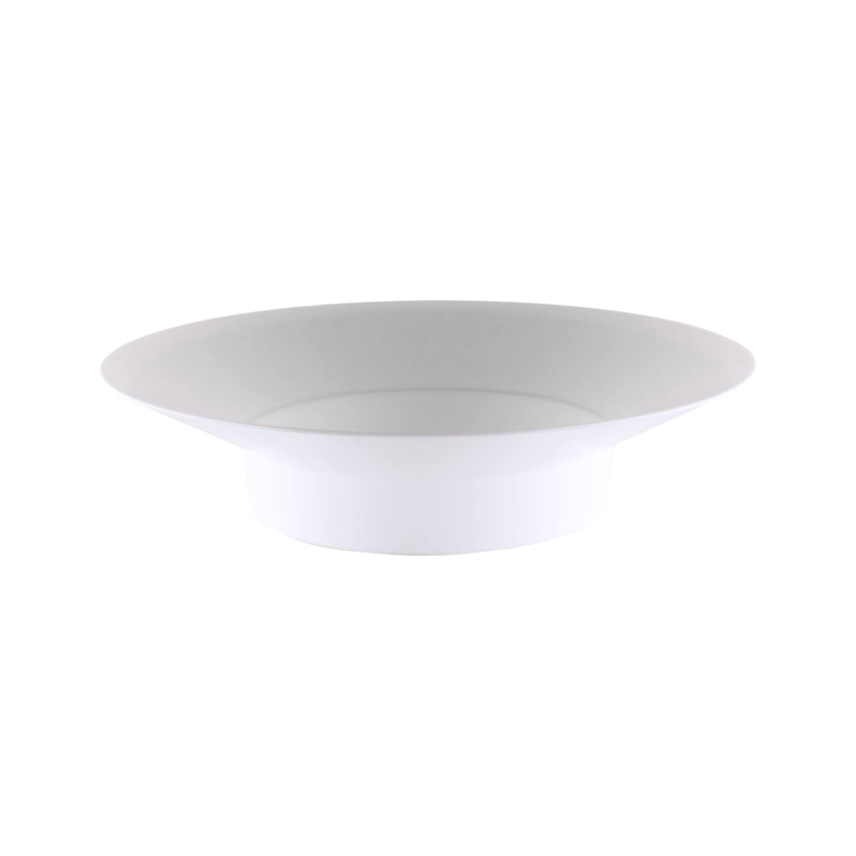 Medium Wok floral container in white
